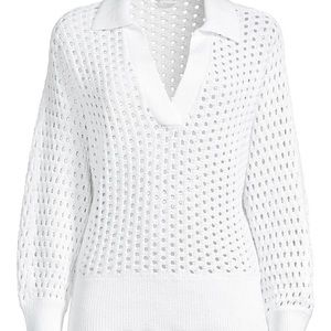 kate spade new york
Open Stitch Polo Sweater XS EUC